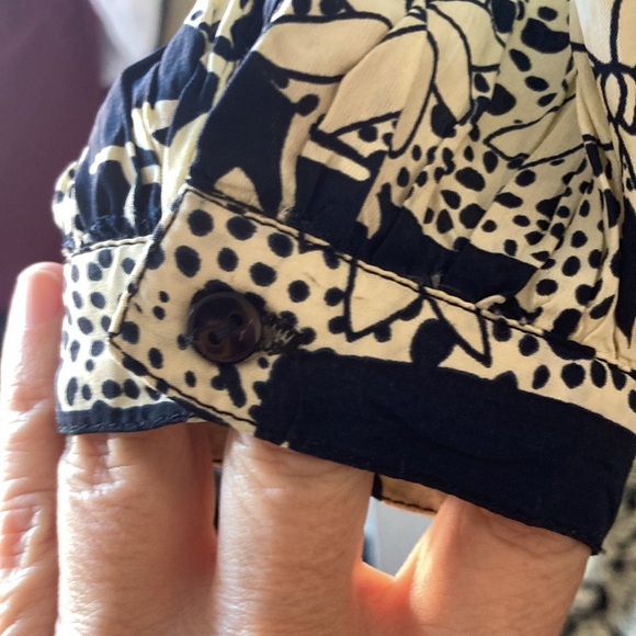 Maison Hotel Maxi Dress - Navy and Cream - Picture 5 of 9